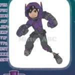 Big Hero 6 Hiro Hamada superhero embroidery designs - Instant Download