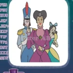 Cinderella Evil Stepmother Stepsister Soldier Embroidery Designs - Instant Download