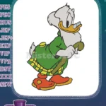 Scrooge McDuck Scottish Kilt Adventure Embroidery Designs - Instant Download