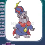 Classic Disney Zummi Gummi bear cartoon character embroidery designs - Instant Download