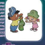 Little Einsteins Leo and Annie musical adventure embroidery designs - Instant Download