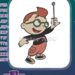 Little Einsteins Leo with Baton Kids Embroidery Designs - Instant Download