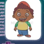 Leo Little Einsteins cartoon character boy embroidery designs - Instant Download