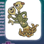 Monsters University Terri and Terry Perry two-headed monster embroidery designs - Instant Download