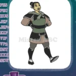 Brave Mulan warrior hero animated character embroidery designs - Instant Download