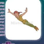 Classic Disney Peter Pan Flying Adventure Embroidery Designs - Instant Download