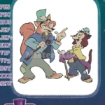 Pinocchio's Fox and Cat Animated Scoundrels Embroidery Designs - Instant Download