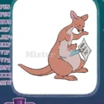 Winnie the Pooh Kanga and Roo Mother's Day embroidery designs - Instant Download