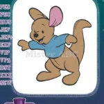 Cute baby kangaroo Roo from Winnie the Pooh embroidery designs - Instant Download