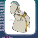 Wise Sultan Character Embroidery Designs from Arabian Tales - Instant Download