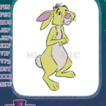 Grumpy Yellow Rabbit Winnie Pooh Character Embroidery Designs - Instant Download