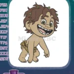 Happy Spot from The Good Dinosaur movie embroidery designs - Instant Download