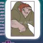Quasimodo Hunchback Notre Dame Disney Character Embroidery Designs - Instant Download