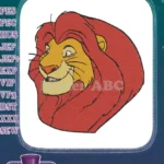 Disney Lion King Simba Cartoon Embroidery Designs - Instant Download