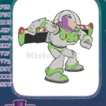 Dynamic Buzz Lightyear Toy Story space ranger embroidery designs - Instant Download