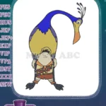 Russell and Kevin from Up Movie Adventure Embroidery Designs - Instant Download