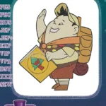 Russell Wilderness Explorer from Up Movie Embroidery Designs - Instant Download