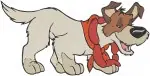 Oliver And Company - Dodger The ful Jack Russell Terrier - Cool Street Dog Poses - Disney Canine - Filled Embroidery Design - 4332