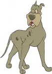 Oliver And Company - Fagin - Roscoe And Desoto Dobermans - Sykes' Dogs - Bulldog Character - Villains And Vagrants - Filled Embroidery Design - 4339